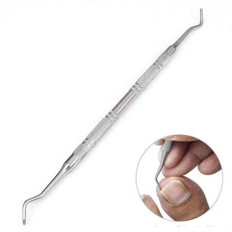 Useful Ingrown Toe Nail Hook Double-Head Paronychia Pedicure Clean Tool