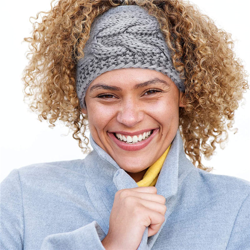 Cheap Head Wrap Headband for Women Fleece Lined Ear Warmer