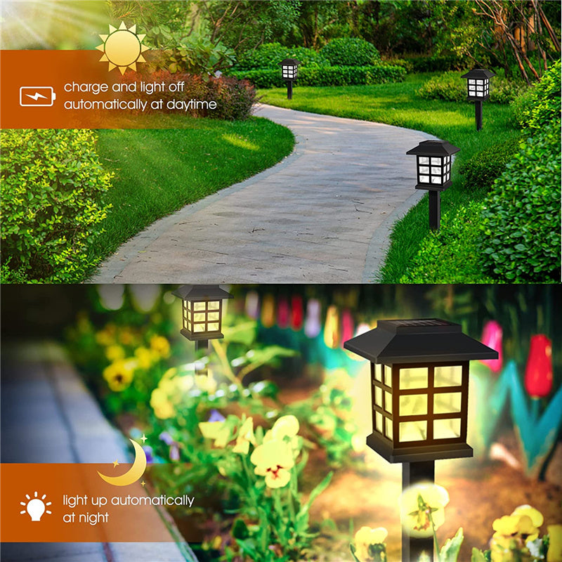 Waterproof Solar Garden Patio Yard Landscape Pathway Driveway Lawn Lights