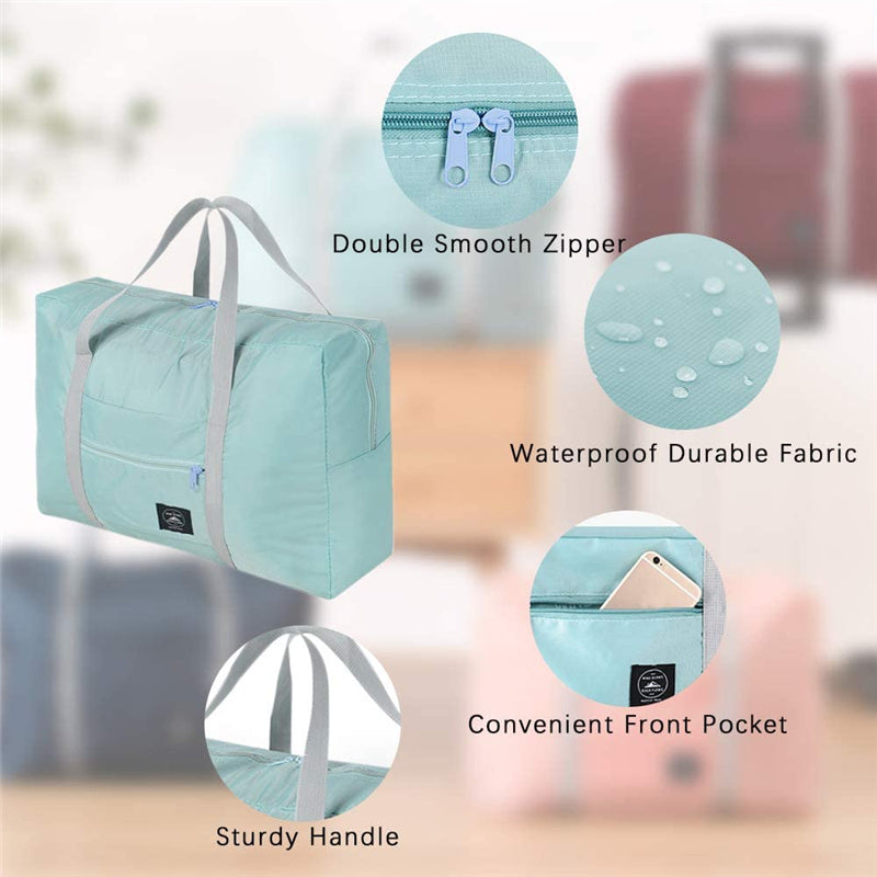 Waterproof Travel Foldable Duffle Organizers Large Capacity Luggage Bag