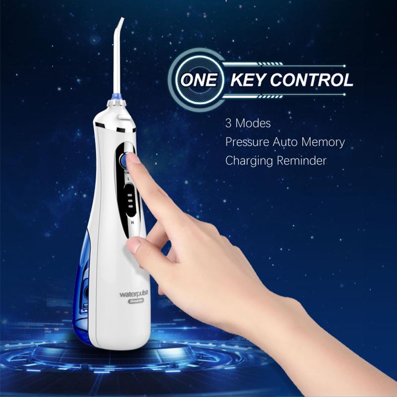 Waterpulse V400 Plus Portable Dental Water Jet Flosser Oral Irrigator Teeth Cleaner