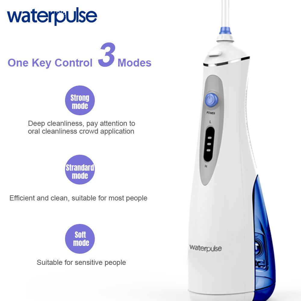 Waterpulse V400 Plus Portable Dental Water Jet Flosser Oral Irrigator Teeth Cleaner