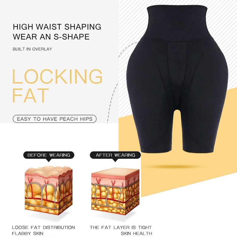 Women High Waist Hip Padding Enhancer Butt Lifter Shapewear Panties ...