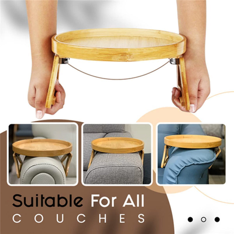 Wooden Sofa Armrest Tray