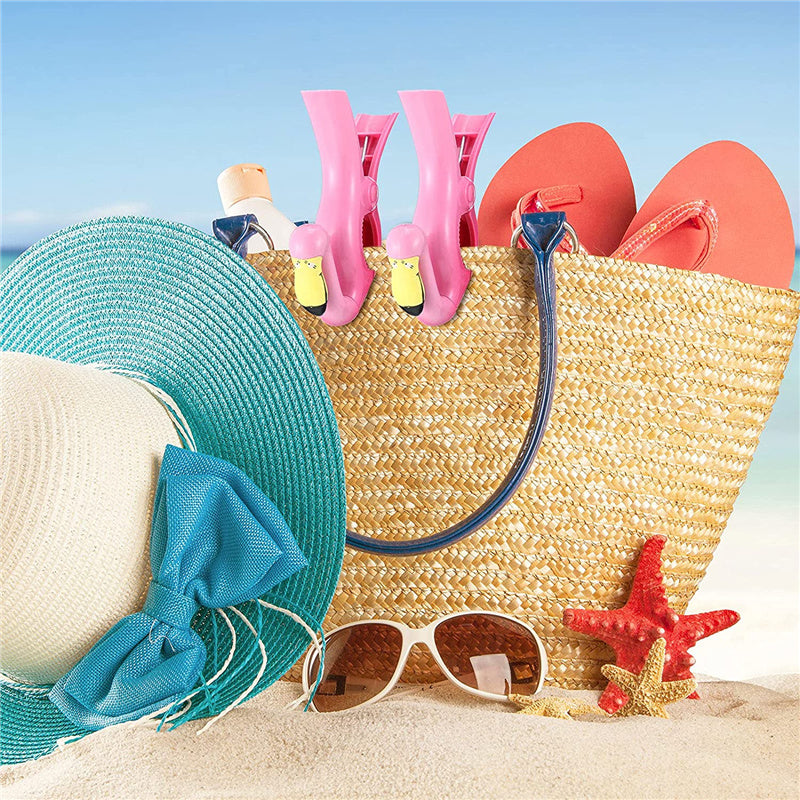 Beach Towel Clips Plastic Sun Lounger Wind Clips Sunbed Pegs Pool Towel Holders