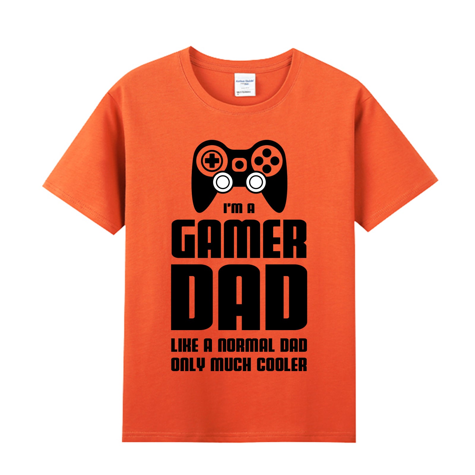 Unisex Funny T-Shirt I'M A GAMER DAD Graphic Novelty Summer Tee