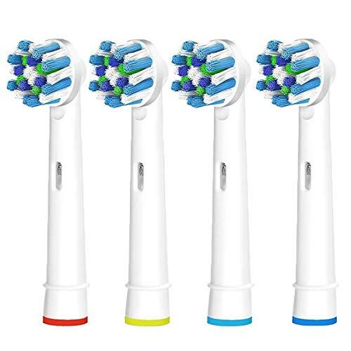 Compatible Replacement Toothbrush Heads Refill for Oral-B Electric Cross Action