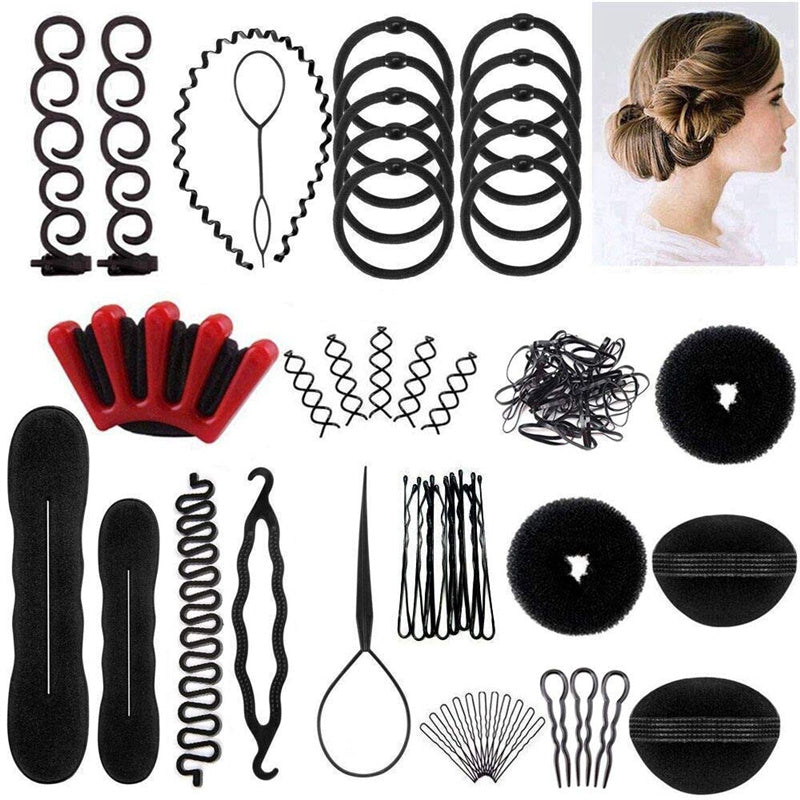 Professional Hair Design DIY Accessories Styling Kit Tool Set