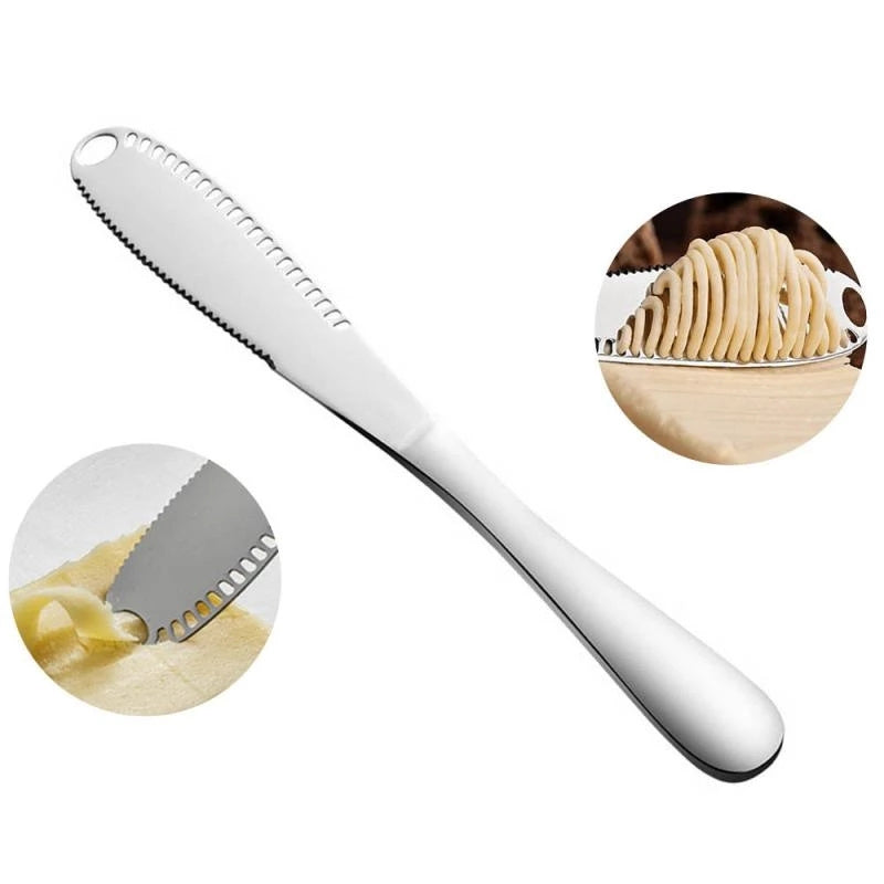 3 in 1 Kitchen Gadgets Stainless Steel Butter Spreader Knife