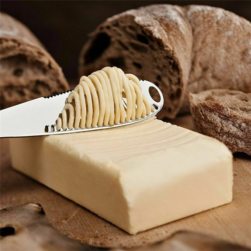 3 in 1 Kitchen Gadgets Stainless Steel Butter Spreader Knife