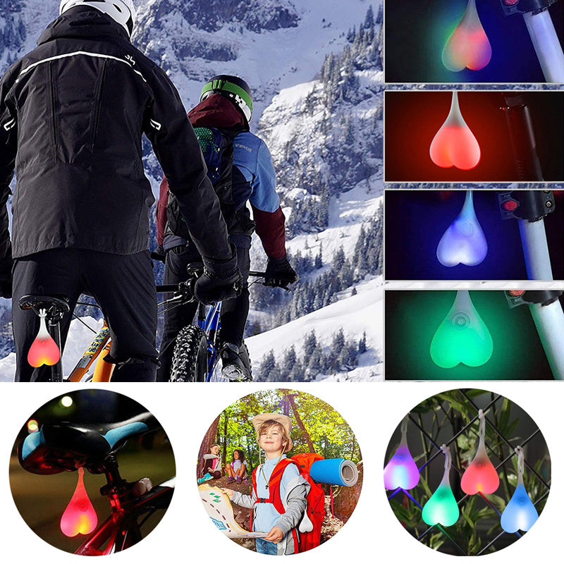 Bike Reflectors LED Bicycle Rear Lights Cycling Balls