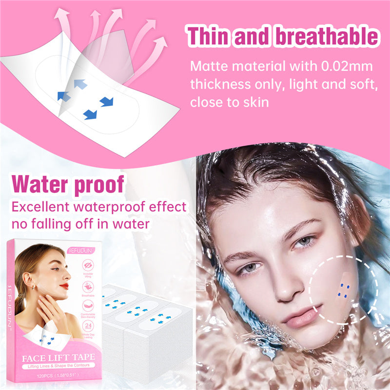 Invisible Face Lift Tape NZ: Instant Neck & Cheek Lift, Face Tape