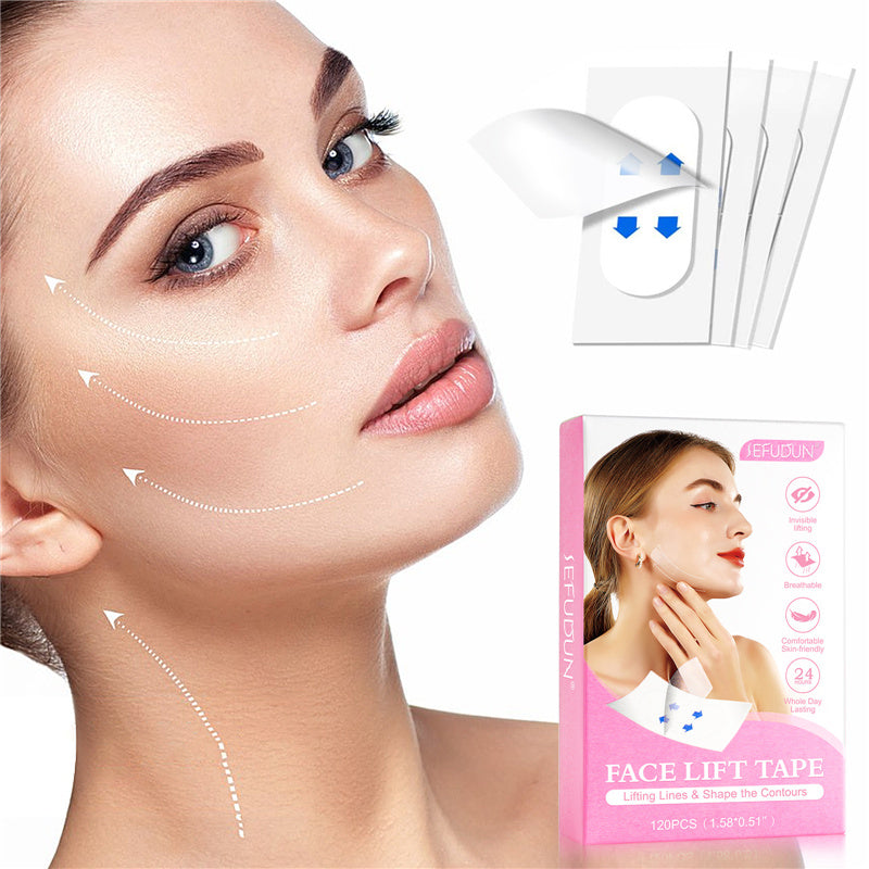 Face Lift Tape Anti Rugas Face Eye Neck Lift Tape Patches para