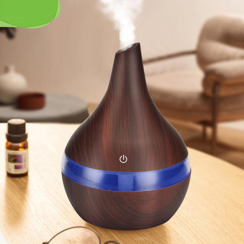 300ml USB Electric Essential Oil Diffuser Ultrasonic Mist Humidifier